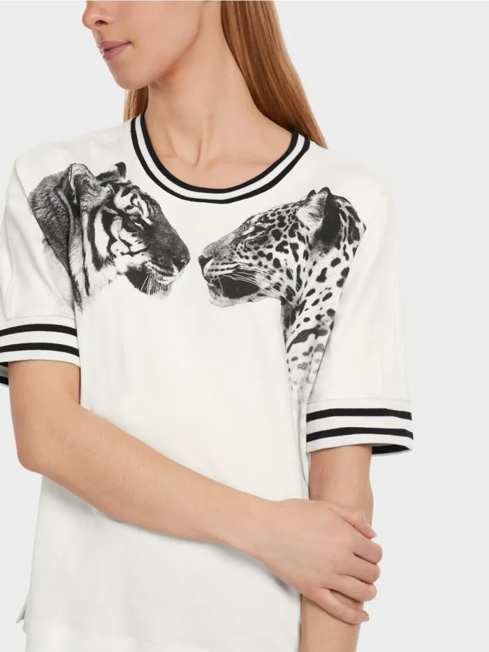 Shirts and Tops Damen Marc Cain TShirt Mit Kimonormel Offwhite