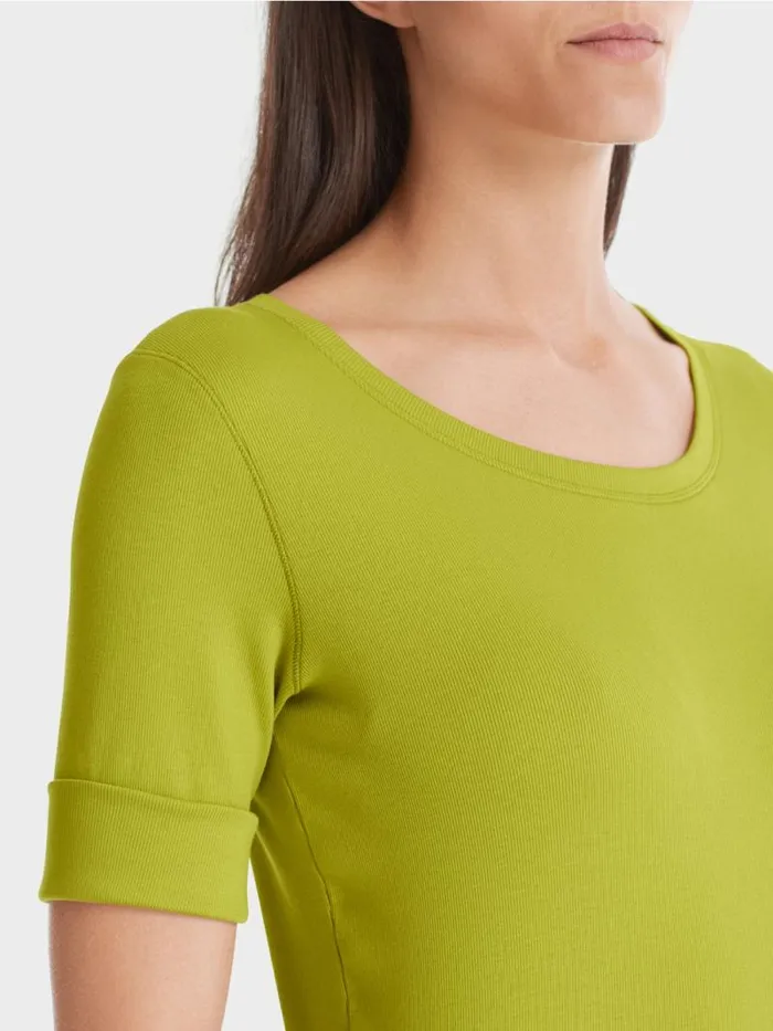 Shirts and Tops Damen Marc Cain TShirt Mit rmel Bright Olive Green
