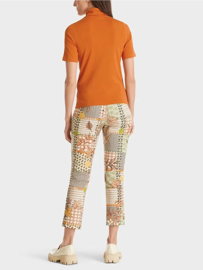 Shirts and Tops Damen Marc Cain TShirt Mit Rollkragen Deep Pumpkin