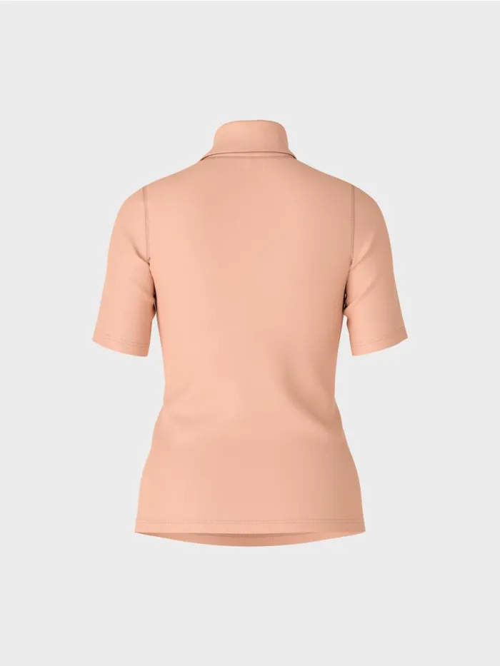 Shirts and Tops Damen Marc Cain TShirt Mit Rollkragen Sandy Beige