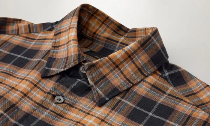 Shirts Men Belstaff Scale Shirt Black Glaze Yellow