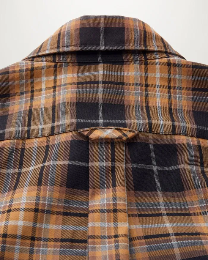 Shirts Men Belstaff Scale Shirt Black Glaze Yellow