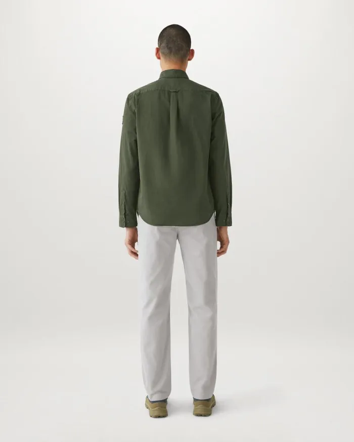 Shirts Men Belstaff Scale Shirt Tile Green Shirts Men Belstaff Scale Shirt Tile Green