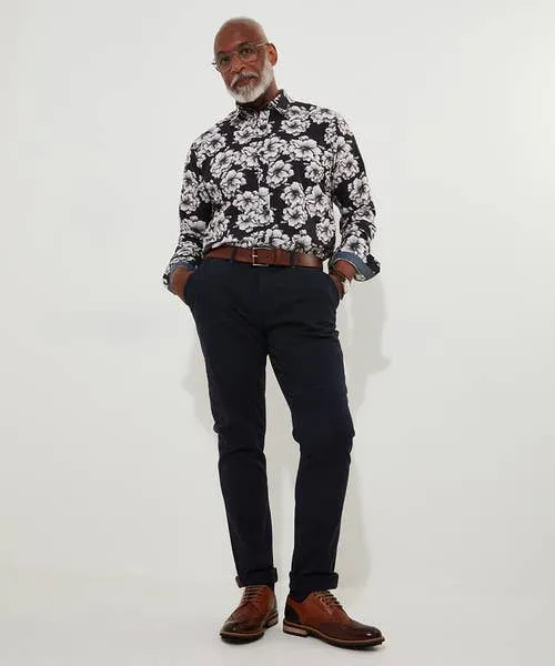 Shirts Monochrome Floral Shirt White 8211 Joebrowns Apparel Shirts Monochrome Floral Shirt White 8211 Joebrowns Apparel
