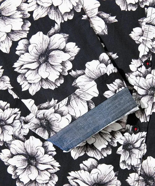 Shirts Monochrome Floral Shirt White 8211 Joebrowns Apparel Shirts Monochrome Floral Shirt White 8211 Joebrowns Apparel