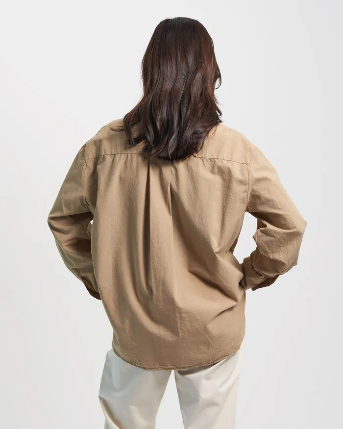 Shirts Organic Oversized Shirt 8211 Seaside Blue 8211 Colorfulstandard Women