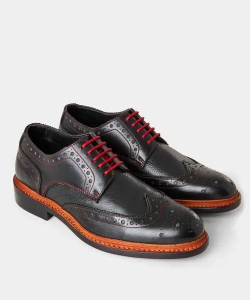 Shoes Boots and Trainers Joebrowns Apparel Hand Lasted Leather Brogues Black Shoes Boots and Trainers Joebrowns Apparel Hand Lasted Leather Brogues Black