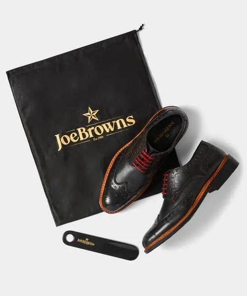 Shoes Boots and Trainers Joebrowns Apparel Hand Lasted Leather Brogues Black Shoes Boots and Trainers Joebrowns Apparel Hand Lasted Leather Brogues Black