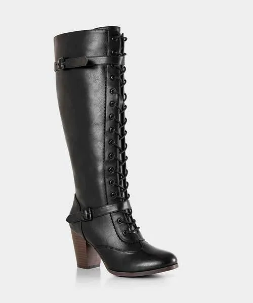 Shoes Sandals and Boots Joebrowns Apparel In Brooklyn Lace Up Boots Black