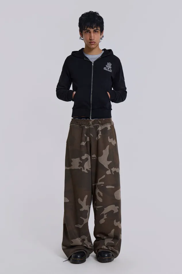 Shop Camo Monster Joggers Loungewear Jaded London Men