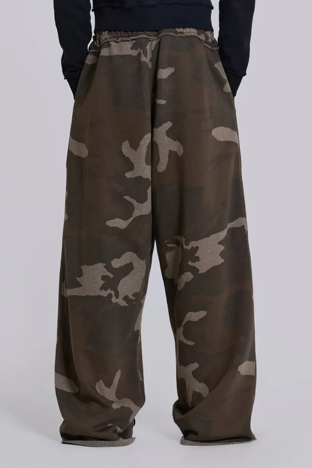 Shop Camo Monster Joggers Loungewear Jaded London Men