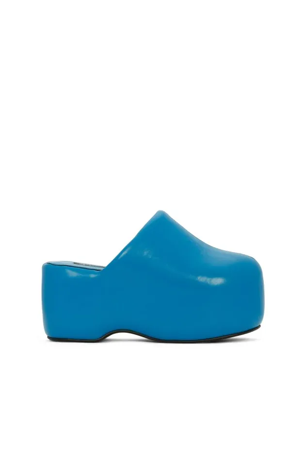 Shop Simon Miller BUBBLE CLOGS Platform Bubble Clog Blueblue