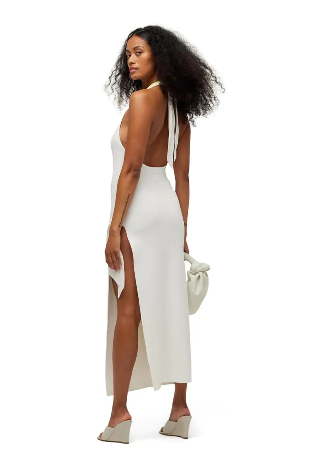 Shop Simon Miller KNITWEAR Knits By Junjo Dress Macadamia