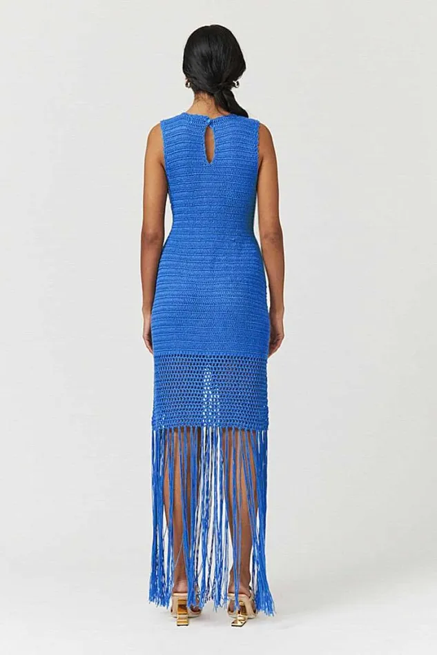Shop SUBOO Dresses Elvira Crochet Maxi Dress