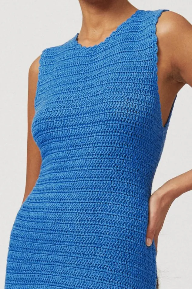 Shop SUBOO Dresses Elvira Crochet Maxi Dress