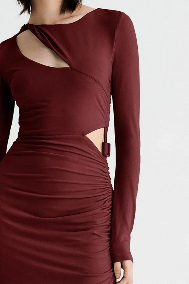 Shop SUBOO Dresses Theta Long Sleeve Maxi Dress