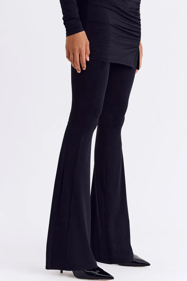 Shop SUBOO Matching Sets Auguste Gathered Pant 8211 Black