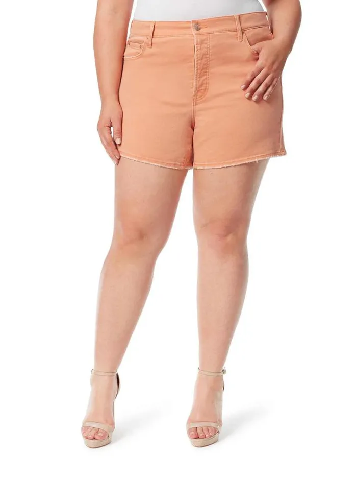 Shorts Clothing Jessica Simpson Infinite High Waist Short In Brandied Melon