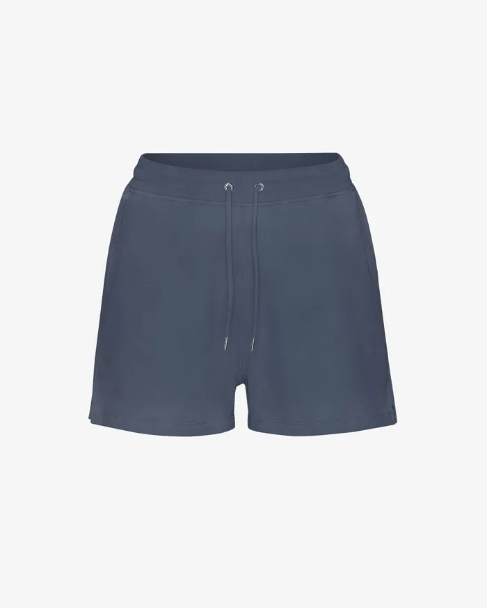 Shorts Colorfulstandard Women Women Organic Sweatshorts 8211 Neptune Blue