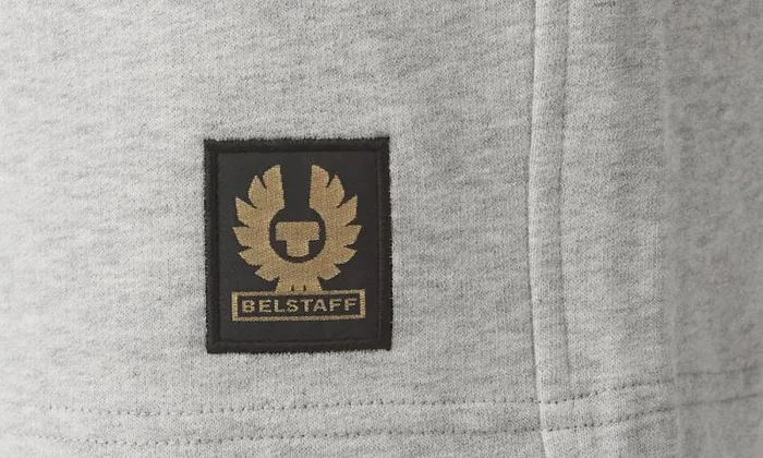 Shorts Men Belstaff Belstaff Sweatshorts Old Silver Heather