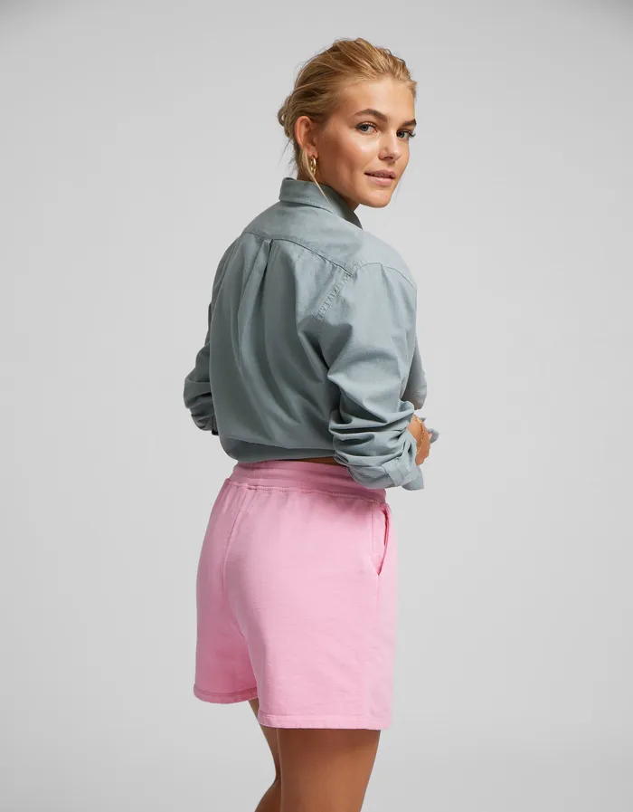 Shorts Women Organic Sweatshorts 8211 Lava Grey 8211 Colorfulstandard Women