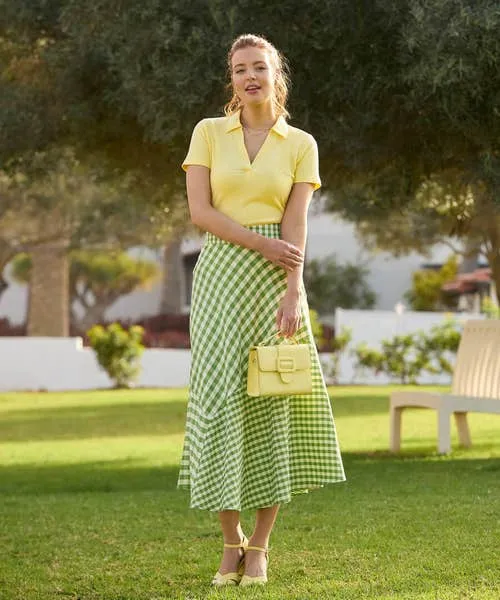 Skirts Apparel Georgie Gingham Skirt Green Joebrowns Skirts Apparel Georgie Gingham Skirt Green Joebrowns