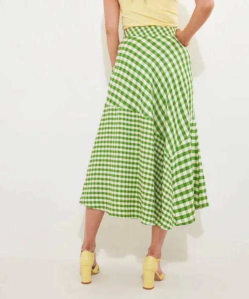 Skirts Apparel Georgie Gingham Skirt Green Joebrowns Skirts Apparel Georgie Gingham Skirt Green Joebrowns