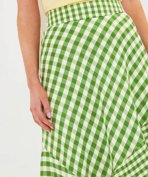 Skirts Apparel Georgie Gingham Skirt Green Joebrowns Skirts Apparel Georgie Gingham Skirt Green Joebrowns