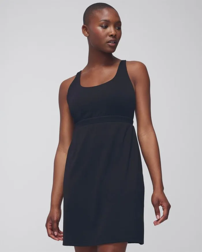 Soma 247 Strappy Back Sport Dress Limelight Women Short Dresses