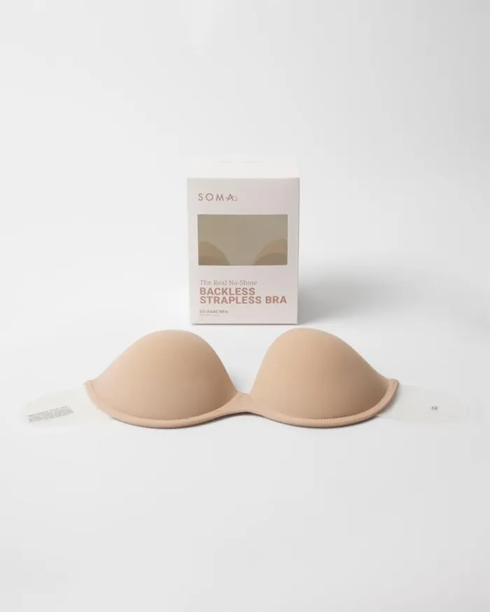 Soma Backless Strapless Bra Nude Women Bras