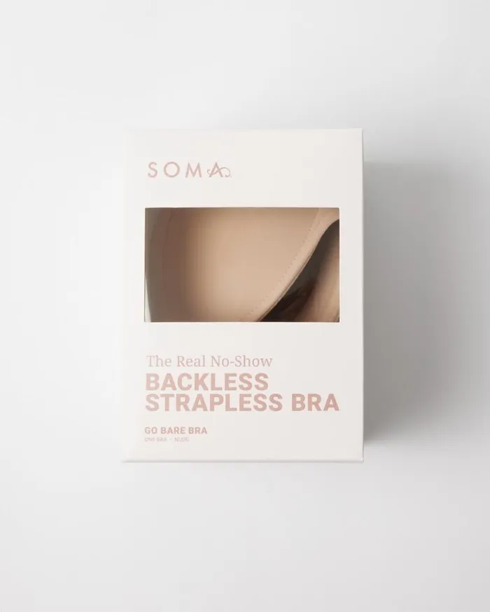 Soma Backless Strapless Bra Nude Women Bras