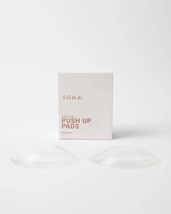 Soma Bra Gel PushUp Pads Clear Women Bras