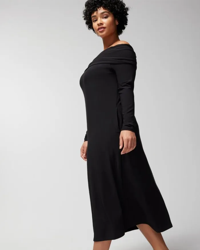 Soma Matte Jersey Midi Bra Dress Big Cab Women Midi Dresses