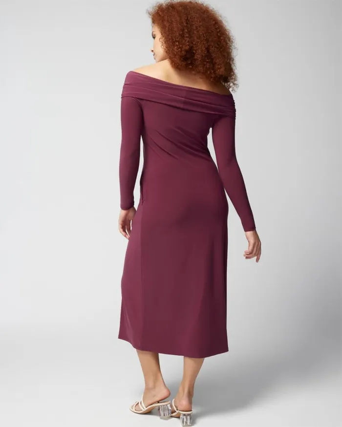 Soma Matte Jersey Midi Bra Dress Big Cab Women Midi Dresses
