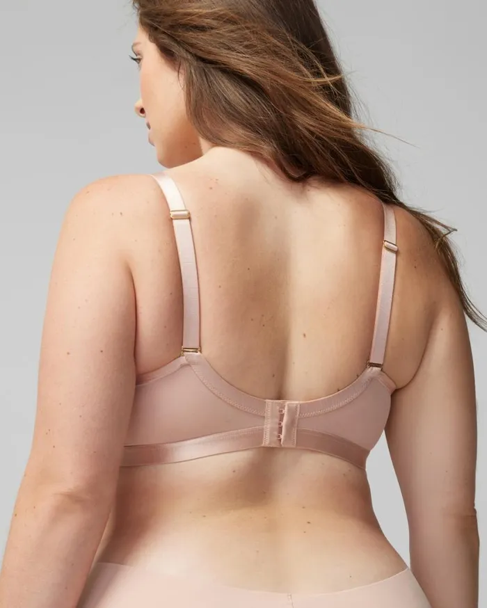 Soma Unbelievable Lift Unlined Perfect Coverage Bra Hush Women Bras