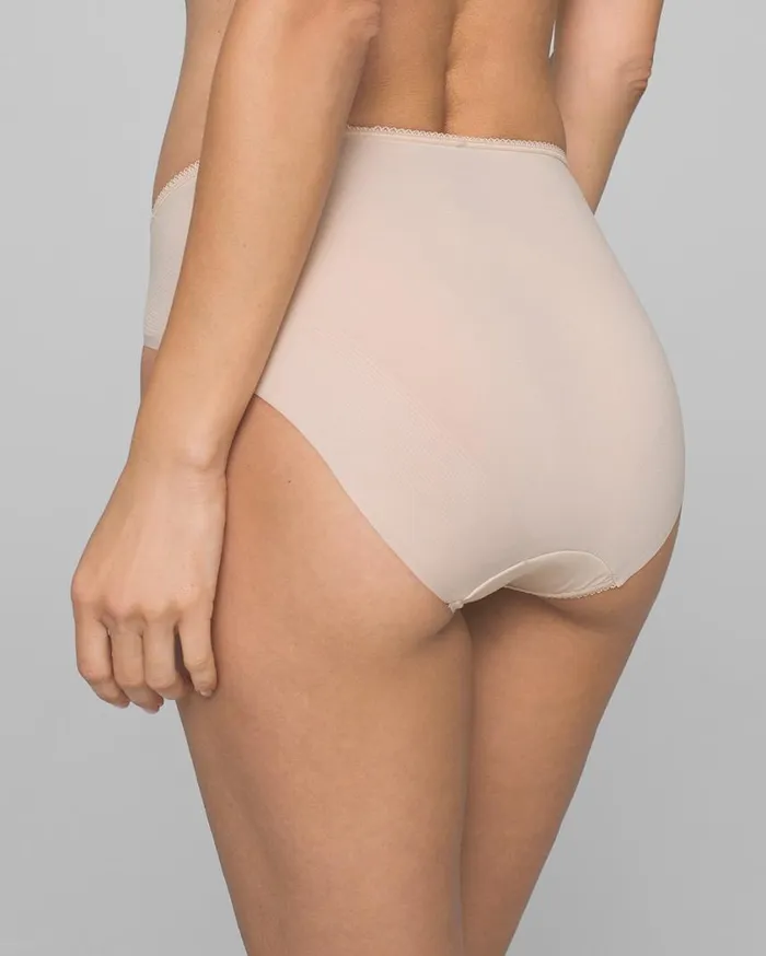 Soma Vanishing Edge Sensuous Lace HighLeg Brief Dusty Blue Women Panties