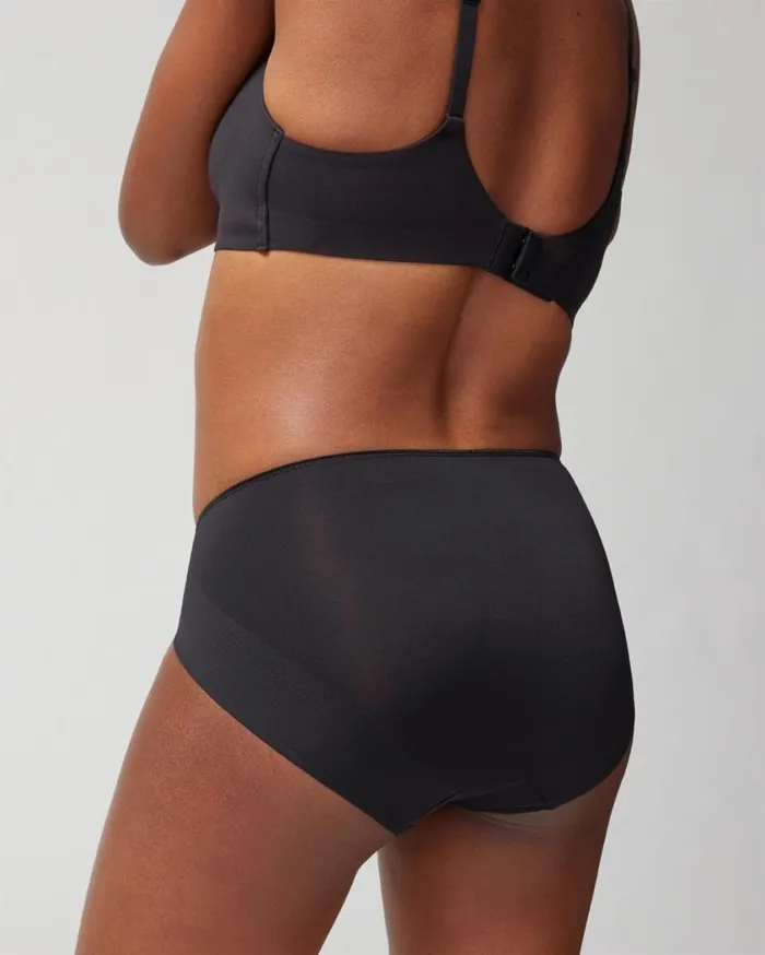 Soma Vanishing Tummy HighLeg Brief Gray Ink Women Panties
