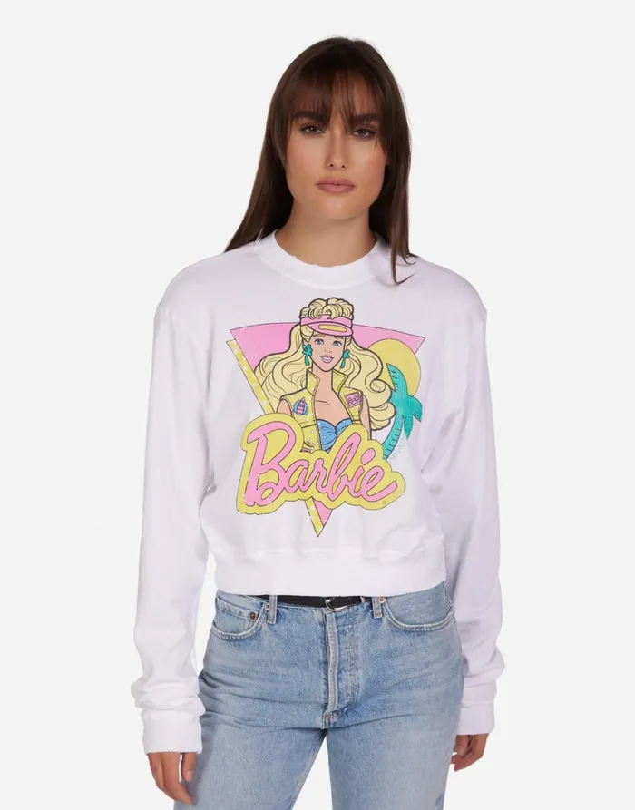 Spalding Barbie 1987 White Women039s Lauren Moshi Long Sleeve