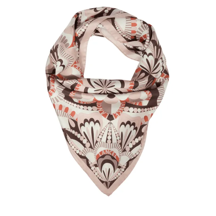 Square 90 Multico Nude Women Lancel Silk Square And Headband Square 90 Multico Nude Women Lancel Silk Square And Headband