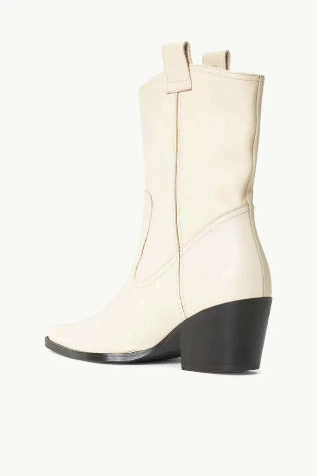 STAUD Boots JUNE BOOT Cream 8211 Women
