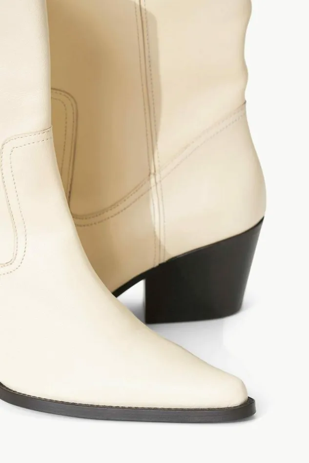 STAUD Boots JUNE BOOT Cream 8211 Women