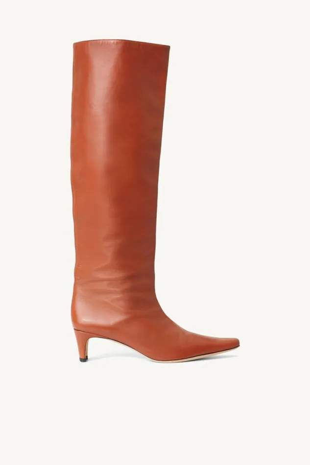 STAUD Boots WALLY BOOT Tan 8211 Women