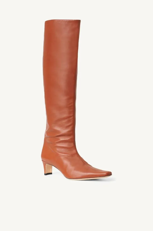 STAUD Boots WALLY BOOT Tan 8211 Women STAUD Boots WALLY BOOT Tan 8211 Women
