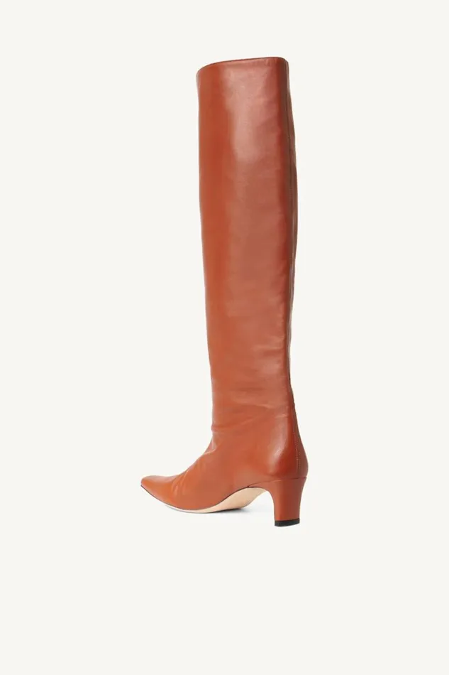 STAUD Boots WALLY BOOT Tan 8211 Women STAUD Boots WALLY BOOT Tan 8211 Women