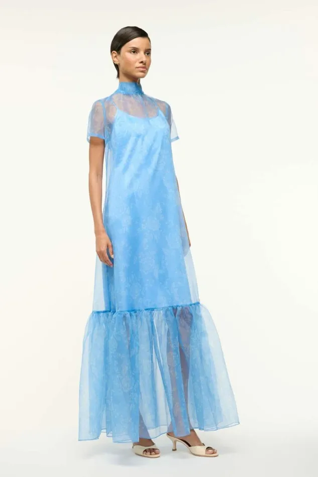 STAUD Dresses CALLUNA DRESS Blue Rose 8211 Women