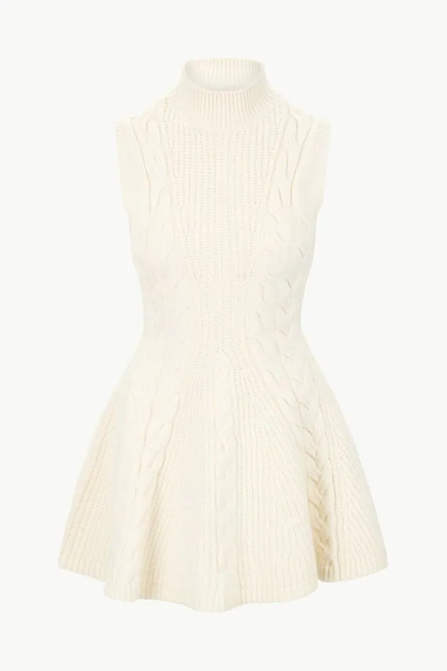 STAUD Dresses CHARADE DRESS Ivory 8211 Women