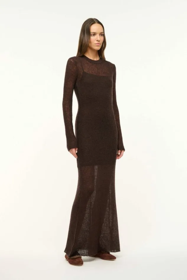 STAUD Dresses EIZA DRESS Earth 8211 Women