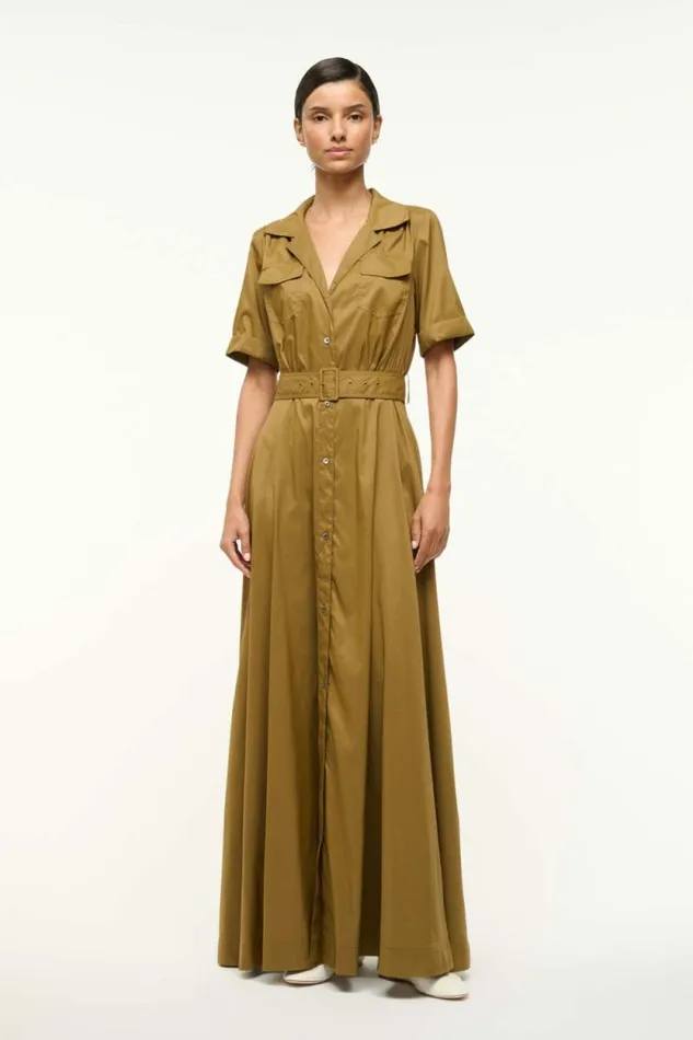 STAUD Dresses MILLIE DRESS Caper 8211 Women