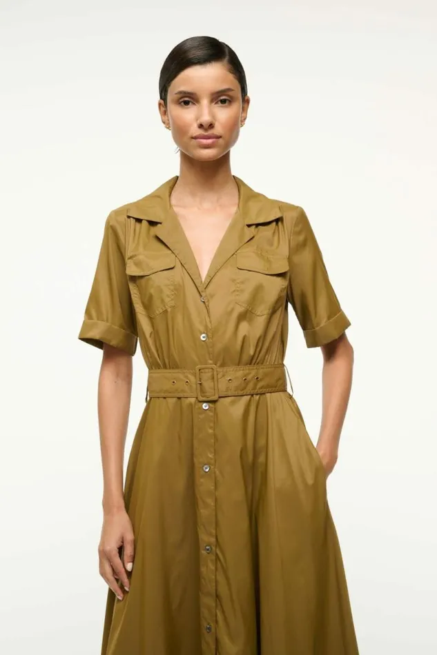 STAUD Dresses MILLIE DRESS Caper 8211 Women