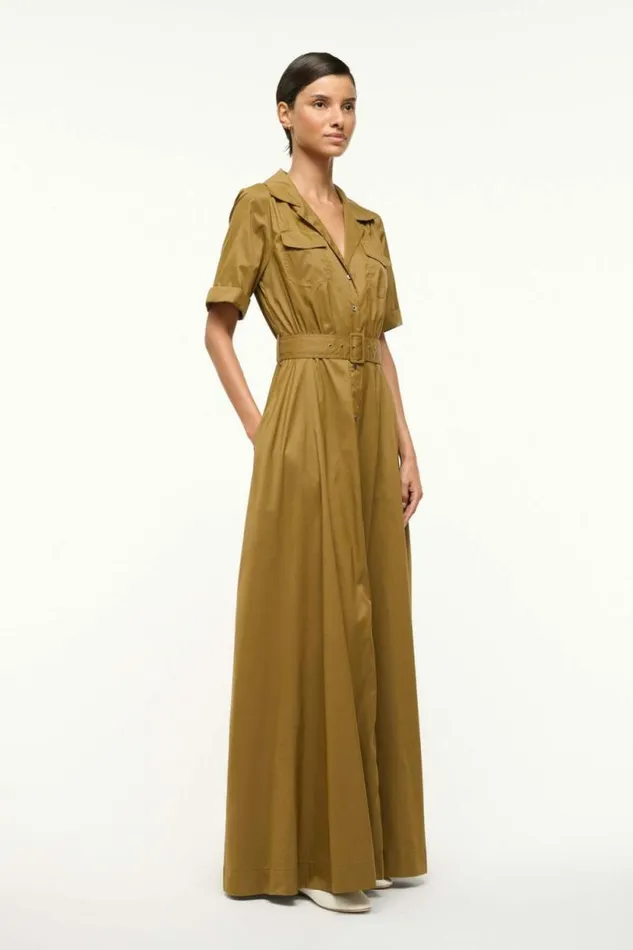 STAUD Dresses MILLIE DRESS Caper 8211 Women